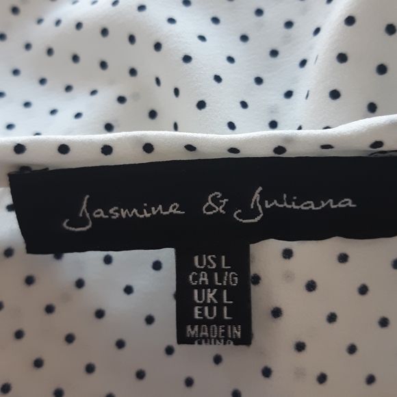 Jasmine & Juliana short sleeves blouse size L - Picture 11 of 11